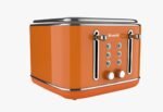 Grille pain NARDI Rétro Orange 4 tranches – Image 2