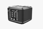 Grille pain NARDI Rétro Noir 4 tranches – Image 2