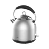 Bouilloire NARDI Rétro - Argenté - Sans fil - 1,7 Lt - 2200W NBL171CA