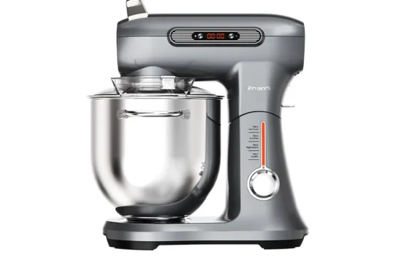 Pétrin NARDI MAESTRO PASTA Multi Fonctions Afficheur Numérique-1500W-6,5L-GRIS NP-MP2G