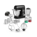 Robot pâtissier MOULINEX Bake Partner - 1100W - 8 accessoires - 4.6 L - 8 vitesses - QA525810 – Image 2