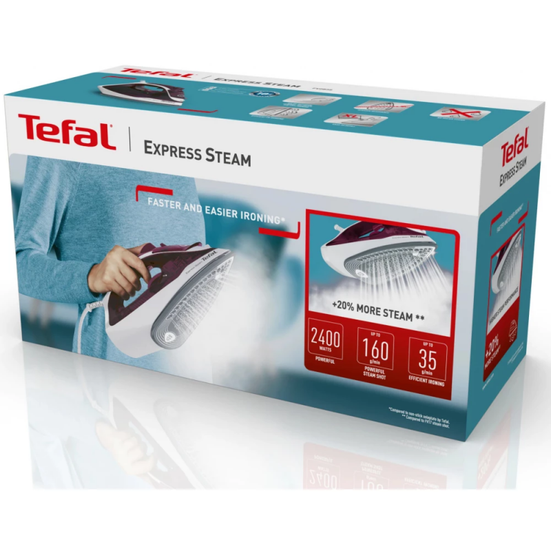 fer a repasser vapeur tefal express fv2835e0 2