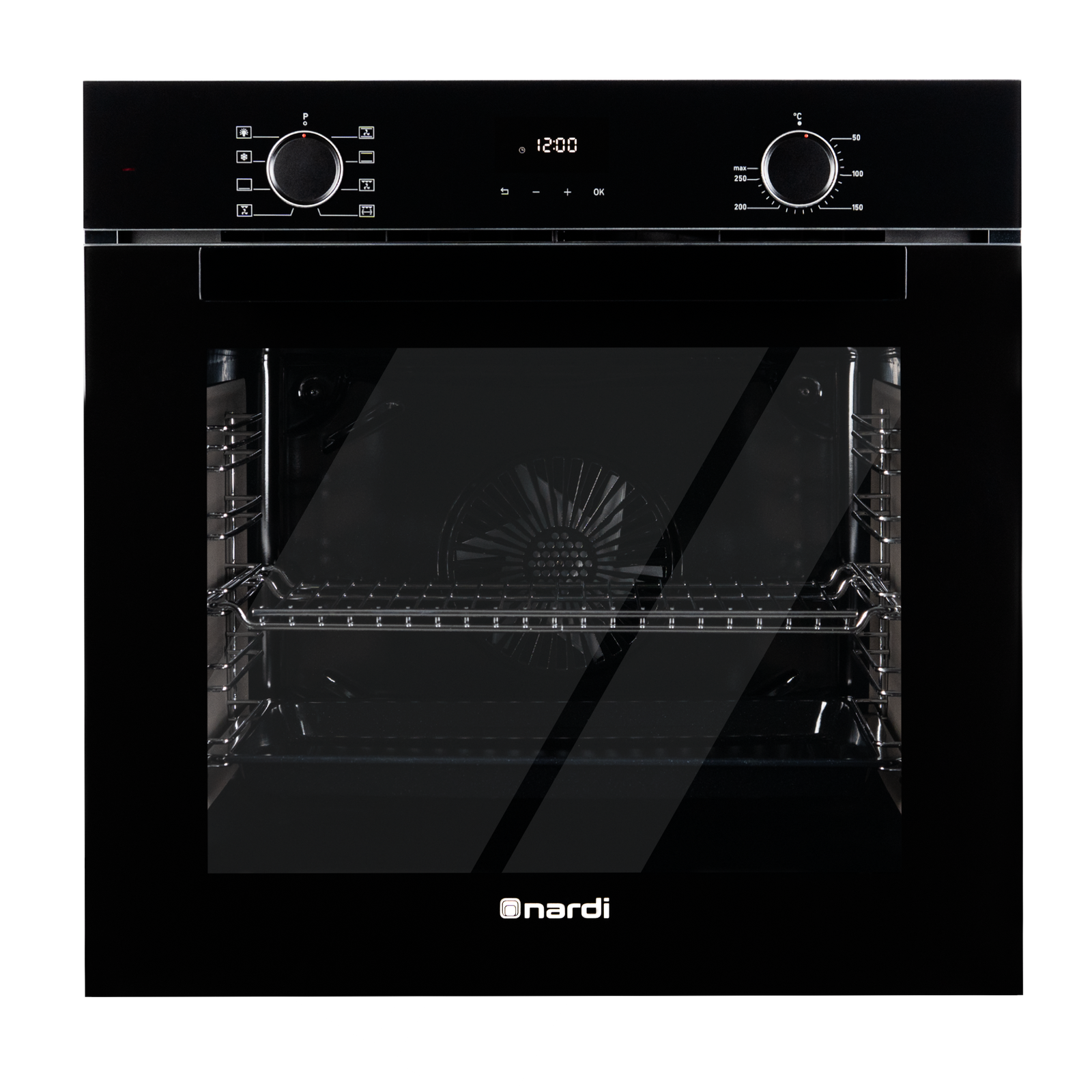 Four Encastrable NARDI Elec-Elec Black glass 60 Cm 2 Four Encastrable NARDI Elec-Elec Black glass 60 Cm