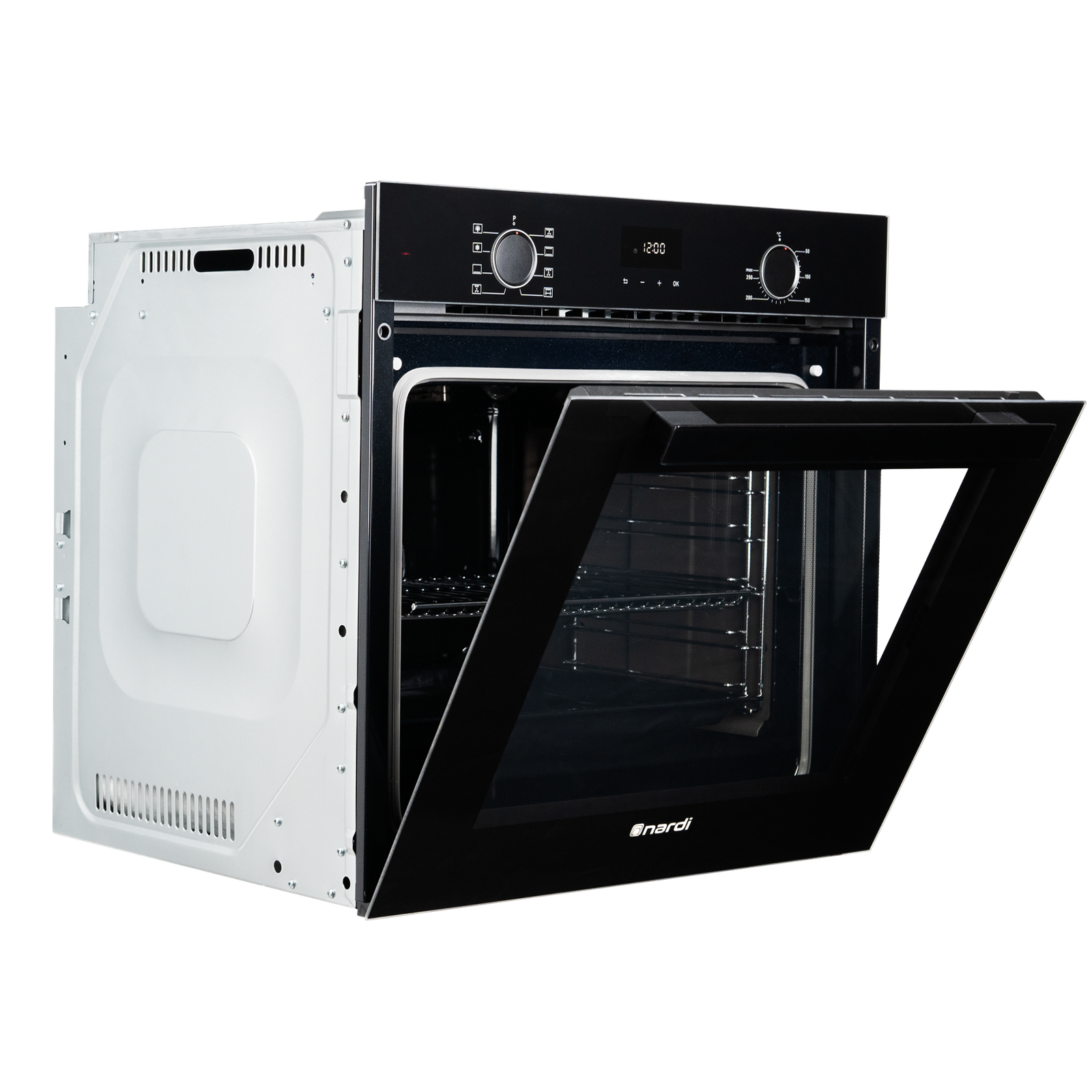 Four Encastrable NARDI Elec-Elec Black glass 60 Cm 4 Four Encastrable NARDI Elec-Elec Black glass 60 Cm – Image 3