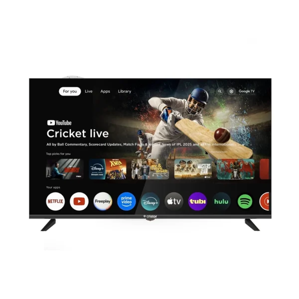CRISTOR UHD GOOGLE TV 65" / SERIE I6