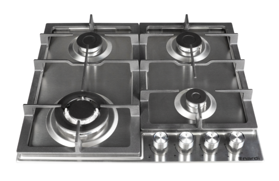 Table De Cuisson NARDI 4 Feux Inox