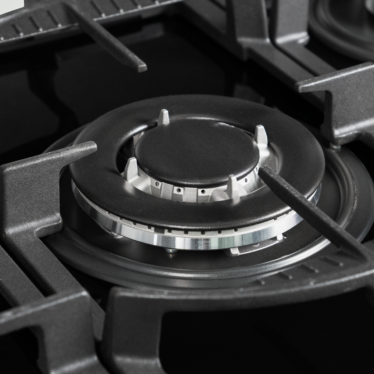 Table De Cuisson NARDI 5 Feux Black glass – Image 5