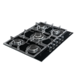 Table De Cuisson NARDI 5 Feux Black glass – Image 4