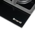 Table De Cuisson NARDI 5 Feux Black glass – Image 6