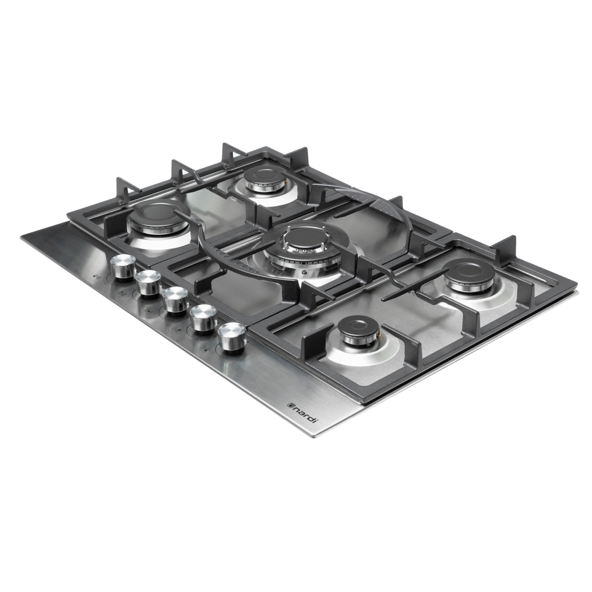 Table De Cuisson NARDI 5 Feux Inox – Image 4