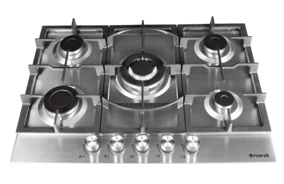 Table De Cuisson NARDI 5 Feux Inox