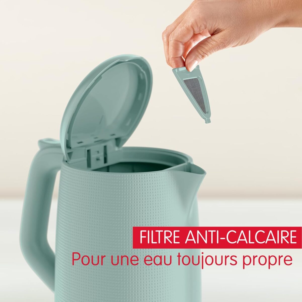Bouilloire MOULINEX Morning 1.7L -Eucalyptus – Image 6