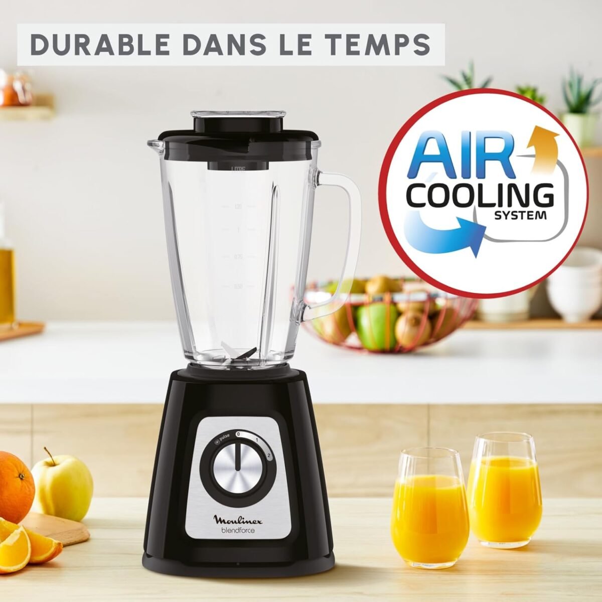 Blender MOULINEX Blandforce 800W Noir – Image 6