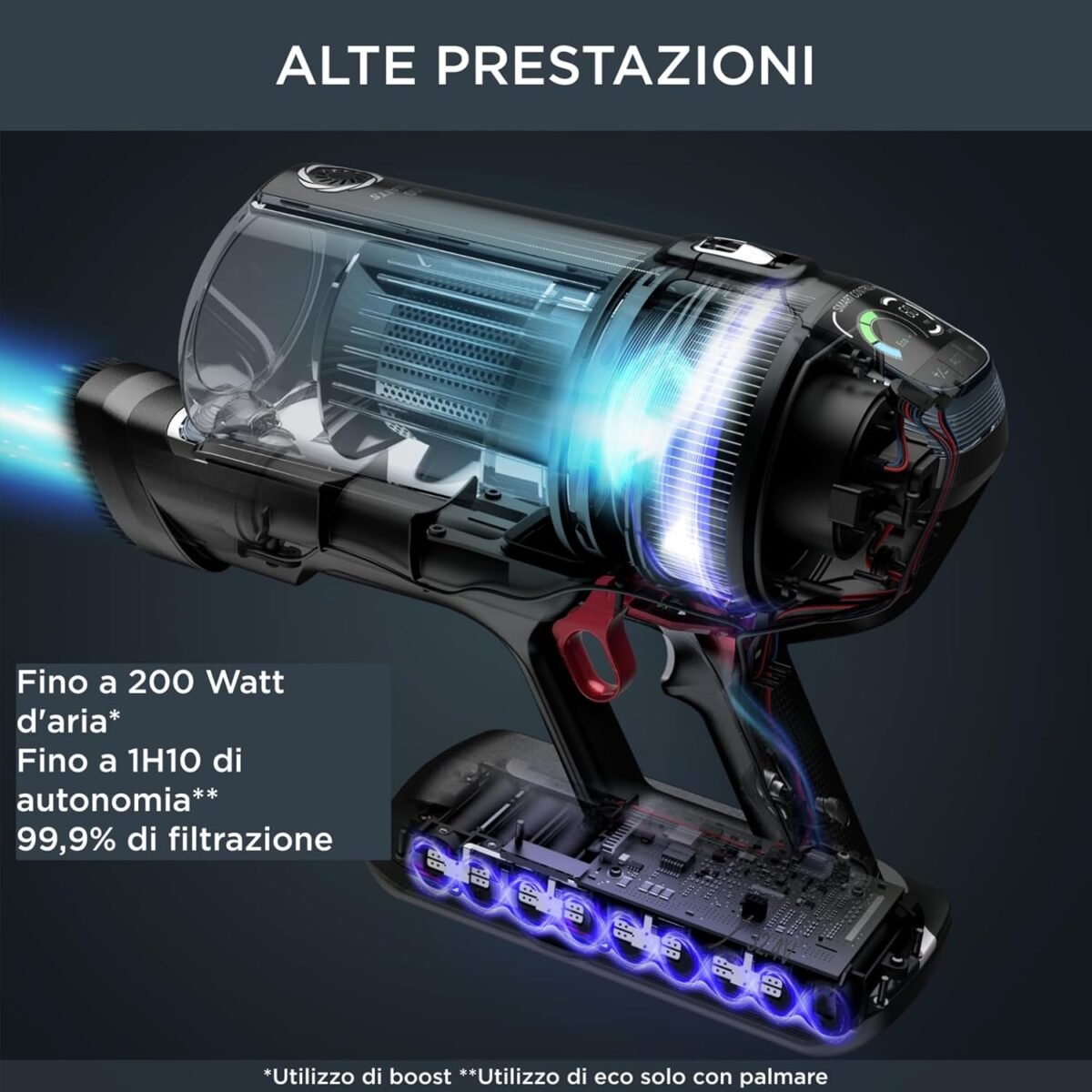 Rowenta Aspirateur Balai X Force Flex 14.60 kit Animal RH99A9WO – Image 2
