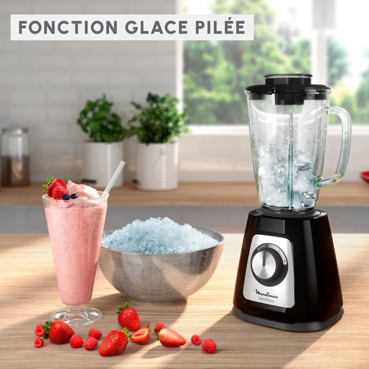 Blender MOULINEX Blandforce 800W Noir – Image 7
