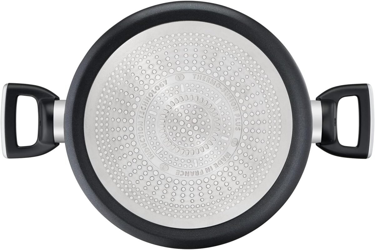 Tefal Unlimited Faitout 24 cm (5 L) + Couvercle en verre G2554602 – Image 3