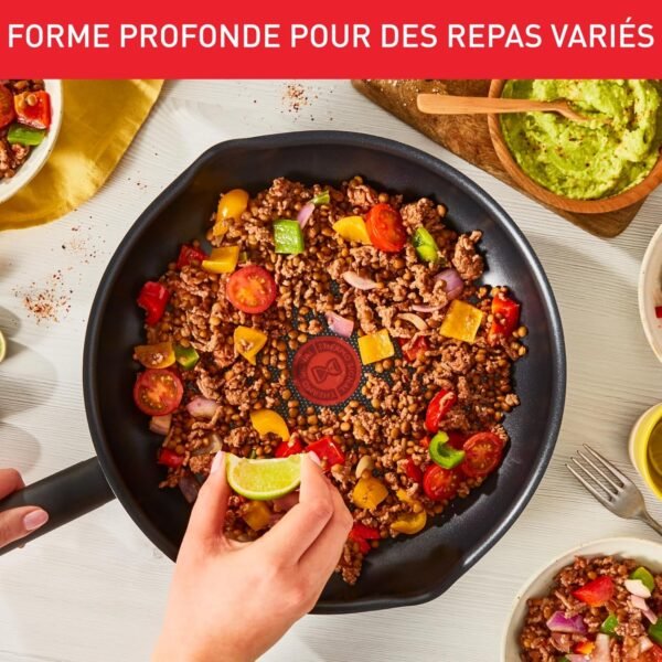 Poêle TEFAL 24 cm Day By Day B56404AZ – Image 3