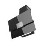 Hotte Murale Décorative Condor Inox Black Glass