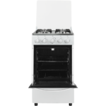 Cuisinière CRISTOR ECO - 4 Feux - 50 Cm - Blanche CR45M4W – Image 2