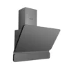 Hotte Décorative NARDI 60 Cm - filtre à charbon - 450 m3/h - Gris Nardo NHD-640GG