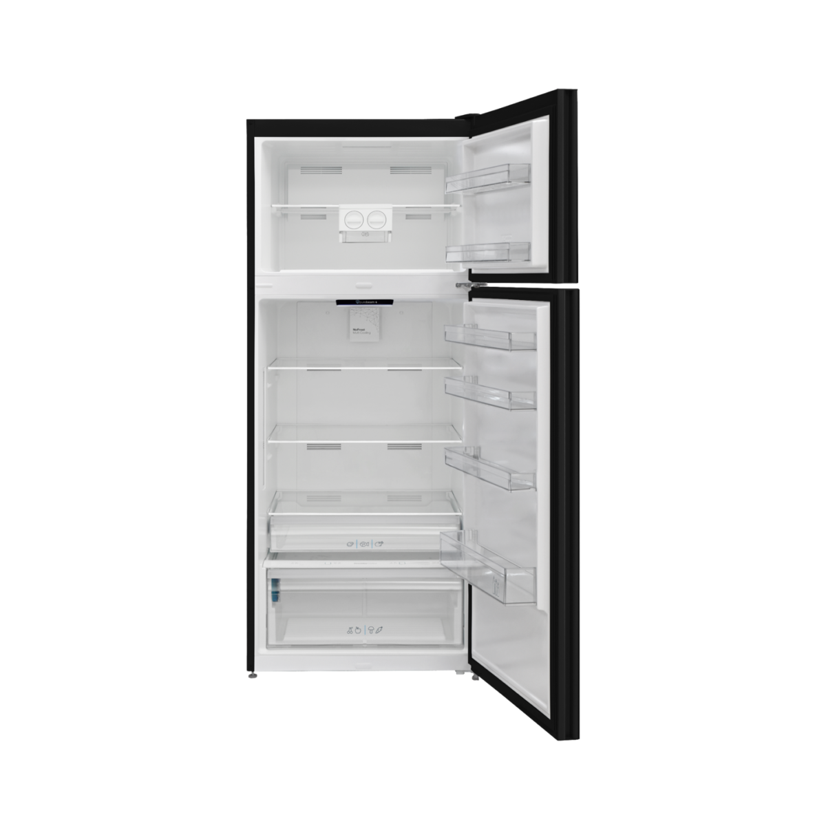 Réfrigérateur NARDI Double Porte No Frost 525 L Black Glass – Image 2