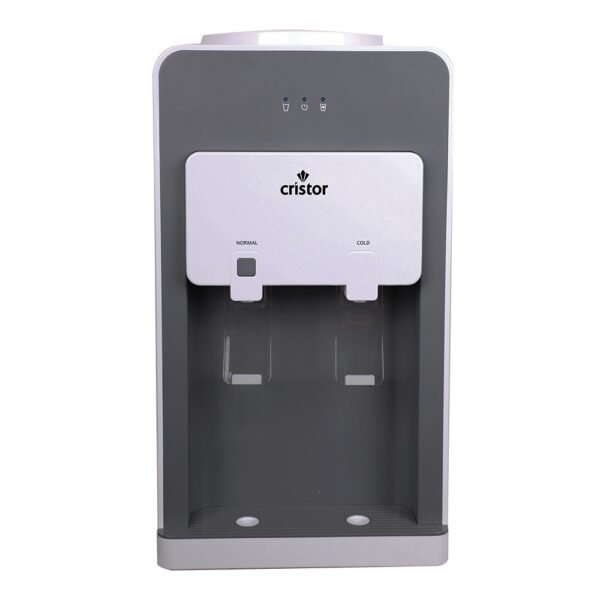 Distributeur d'eau CRISTOR - 20 L - Sur Table - Blanc & Gris PK-KDE-F15G