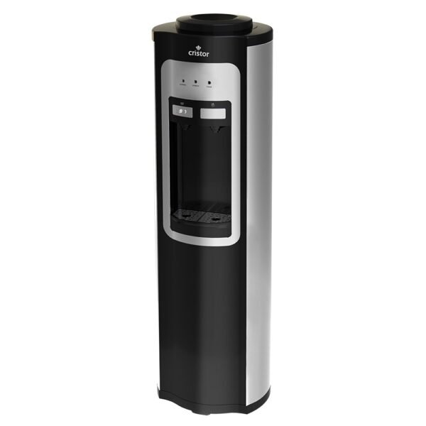 Distributeur d'eau CRISTOR - 20 L - Noir & Argent PK-KDE-F25NS