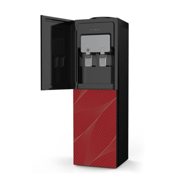 Distributeur d'eau CRISTOR - 20 L - Armoire - Verre Rouge PK-KDE-HC33VR