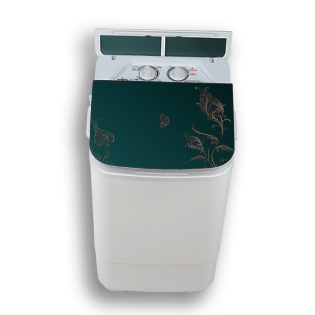 Machine à Laver CRISTOR Semi-Automatique verte 5kg – Image 2