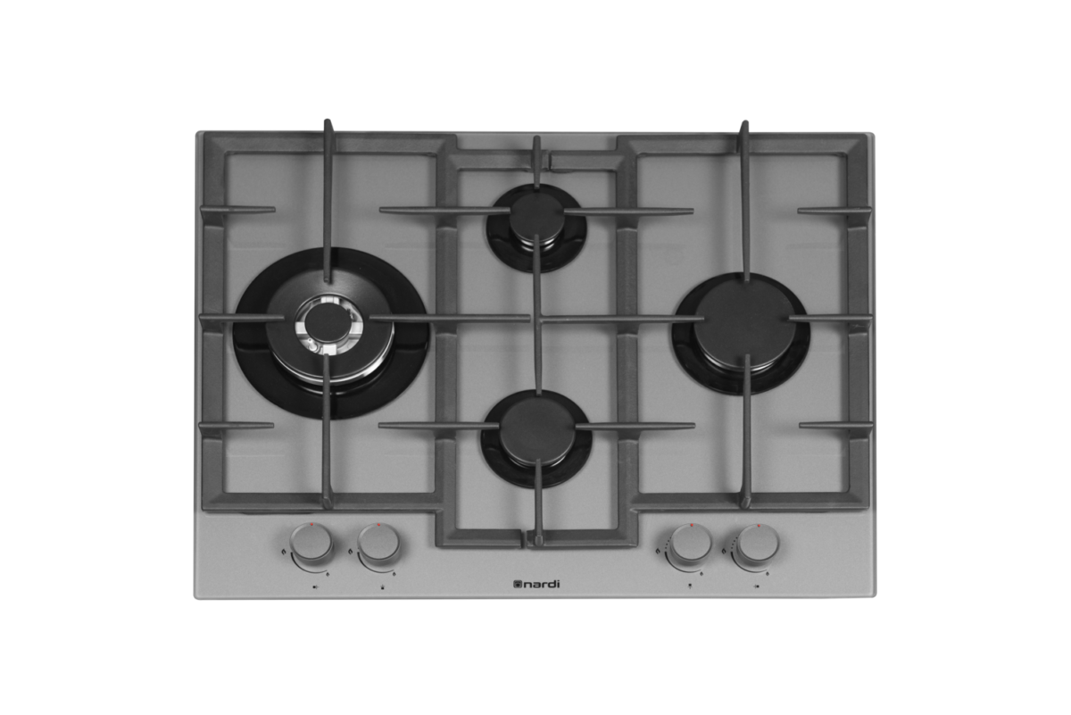 Table De Cuisson NARDI 4 Feux Gris NARDO – Image 1