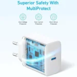 ANKER 20W USB-C WALL CHARGER WHITE A2347L21 – Image 2