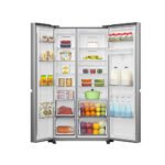 Réfrigérateur Side by side HISENSE Smart Inverter Nofrost 631 L Inox – Image 2
