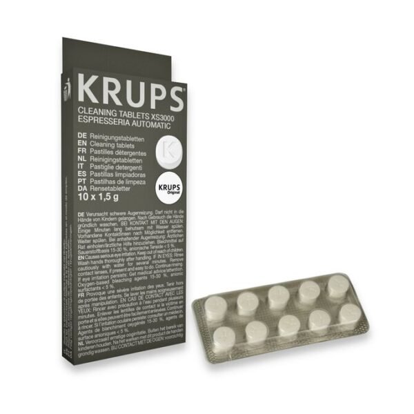 Tablettes de Nettoyage pour Expresso KRUPS /XS300010