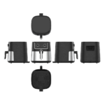 Air Fryer CRISTOR Noir Inox 7.2L 1650W – Image 3