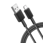 ANKER 322 USB-A TO USB-C CABLE (6FT BRAIDED) black A81H6H11