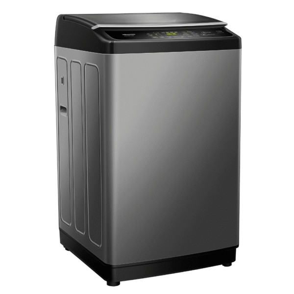 Machine à Laver HISENSE  Automatique Top Loading-11 Kg Lavage - Gris titanium WTJA1112T – Image 3