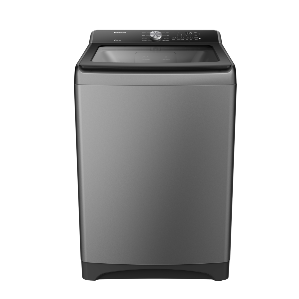 Machine à Laver Top Loading HISENSE Gris titanium 11 Kg – Image 1