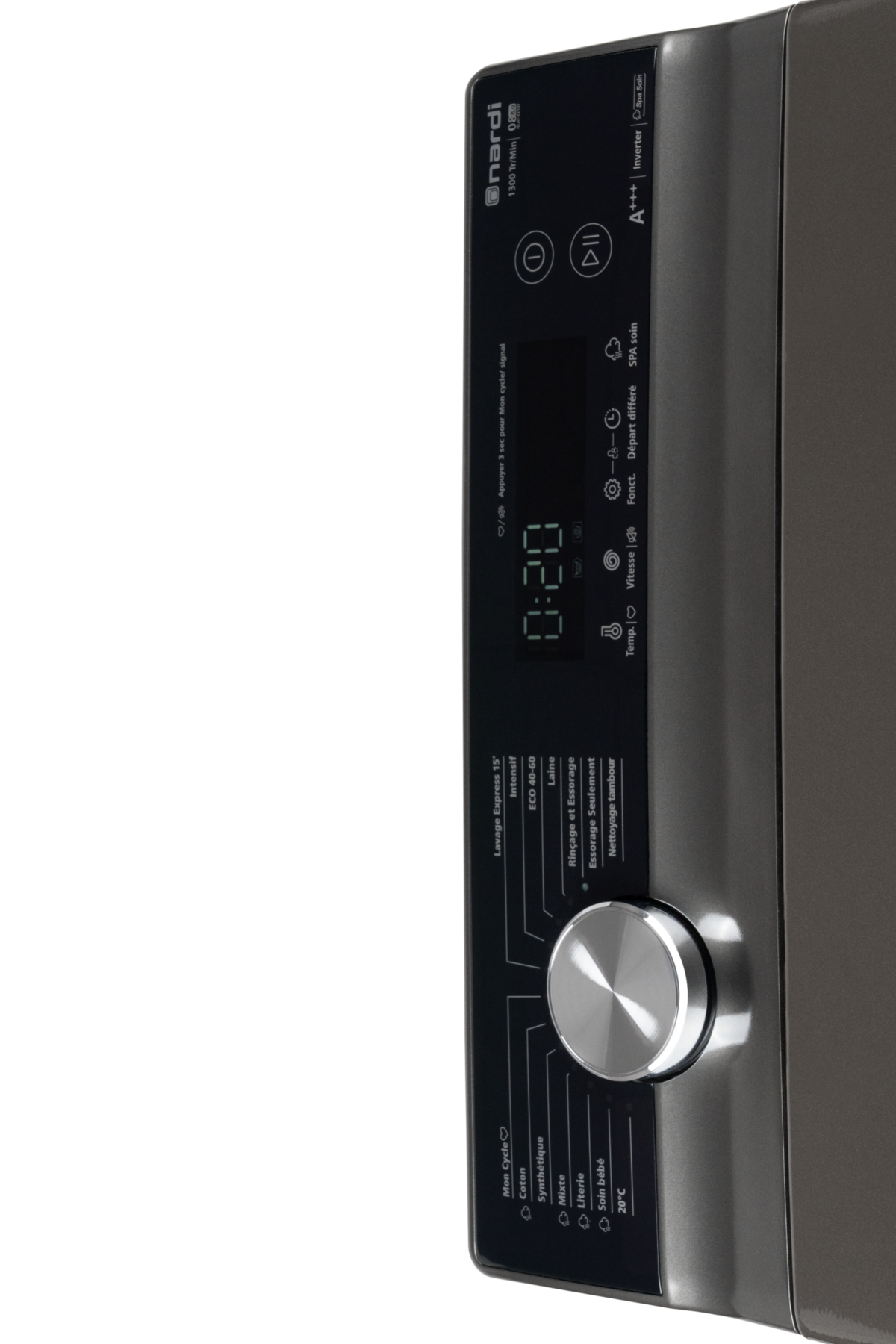 Machine à Laver Top Loading Automatique Nardi Inverter Titanium 8 KG – Image 5