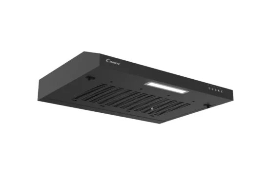 Hotte Casquette aspirante CANDY Noire - 300 m3/h CFT62/4B