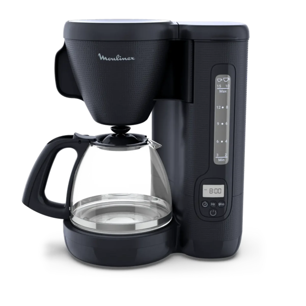 Cafetière Filtre MOULINEX Programmable Morning Bleu nuit – Image 2