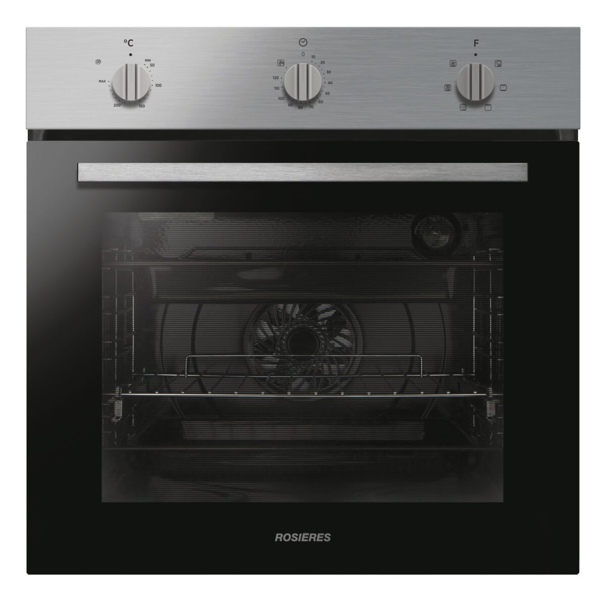 Four Electrique Electrique Rosières Inox 65 L Ventilé 08 Fonctions Double vitrage – Image 1