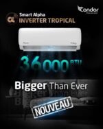 Climatiseur CONDOR  Smart Tropical Blanc 36K Btu – Image 3
