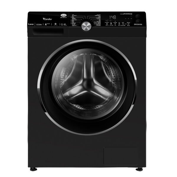 Machine à laver CONDOR  LUNA× Frontal -10,5kg -lavage à la vapeur - Inverter- 1400 tr/min - Titanium WAF-XLB441L1T