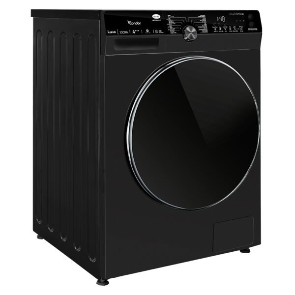 Machine à laver CONDOR  LUNA× Frontal -10,5kg -lavage à la vapeur - Inverter- 1400 tr/min - Titanium WAF-XLB441L1T – Image 3