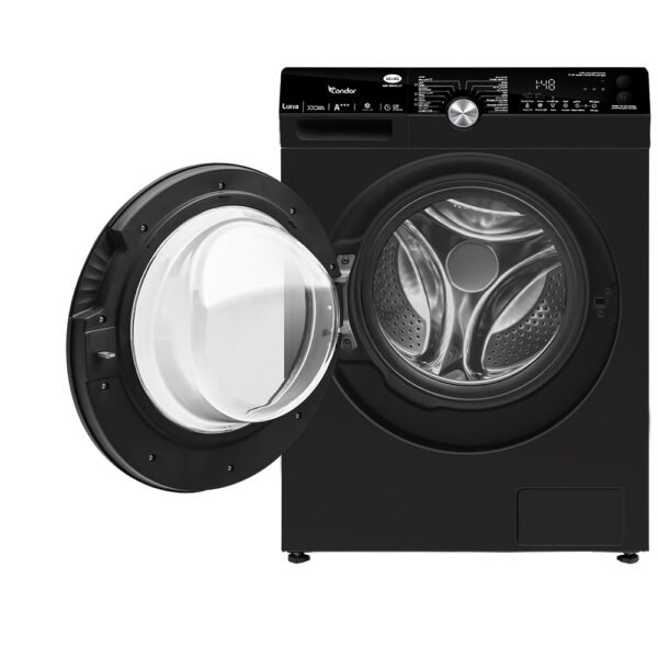 Machine à laver CONDOR  LUNA× Frontal -10,5kg -lavage à la vapeur - Inverter- 1400 tr/min - Titanium WAF-XLB441L1T – Image 4