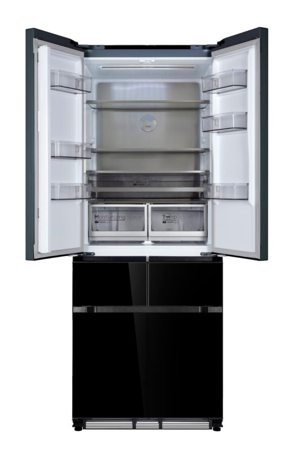 Réfrigérateur Nardi  SMART FREE-FIT  5 portes – 429 L – Black Glass – Image 2