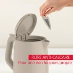 Bouilloire MOULINEX Morning 1.7 L Gris chaud – Image 4