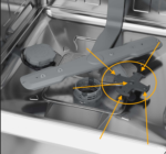 Lave-Vaisselle Whirlpool Noir inox 15 Couverts – Image 3