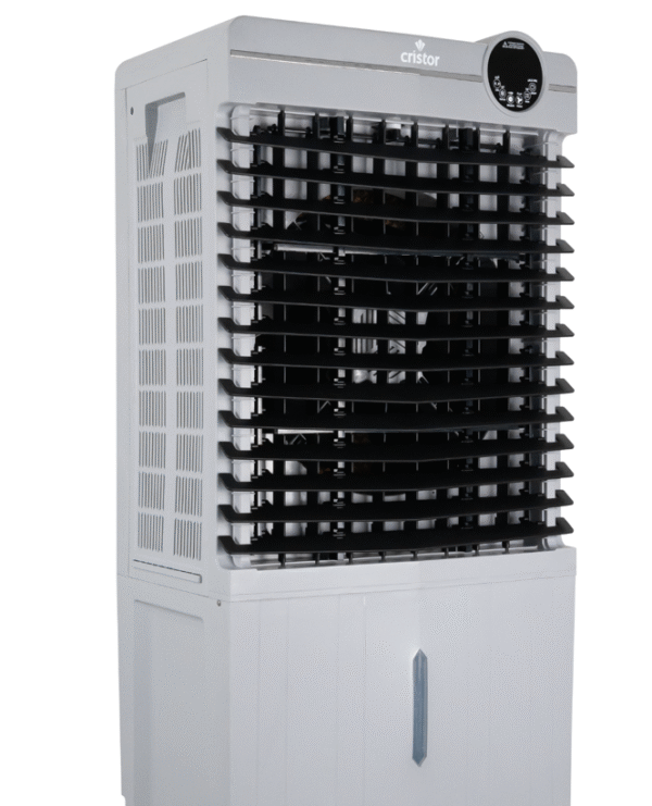 Air Cooler-avec batterie-CRISTOR 50 L 6000M3/H 70 W  Digital et Télécommande KEC6050BR7G – Image 2