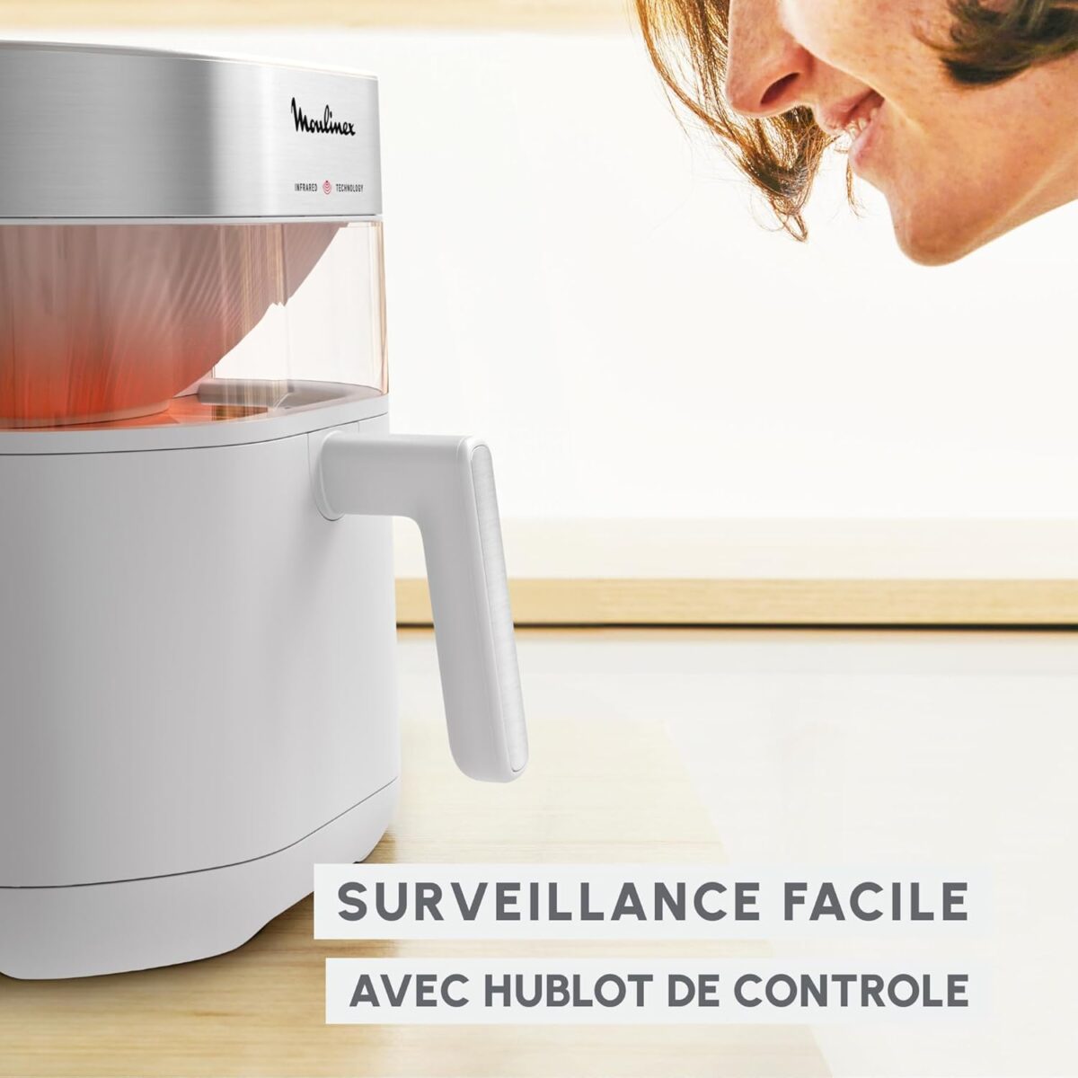 Air fryer Moulinex Easy Fry Infrared 7L – Image 6
